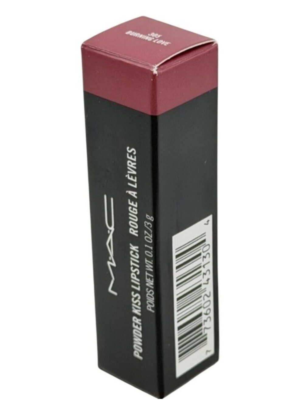 MAC Powder Kiss Lipstick - Burning Love - Picture 3 of 3